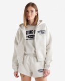 Roots Sporting Goods 99 Full Zip Hoodie - WHITE MIX