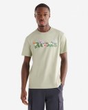 Roots Mens Floral Garden T-Shirt - DESERT SAGE