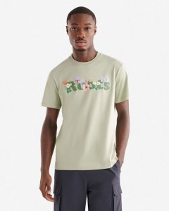 Roots Mens Floral Garden T-Shirt - DESERT SAGE