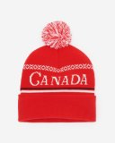 Roots Canada Intarsia Toque - CARDINAL RED