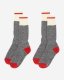 Roots Adult Roots Warm Cabin Pop Sock 2 Pack - MEDIUM GREY MIX Roots Adult Roots Warm Cabin Pop Sock 2 Pack - MEDIUM GREY MIX