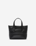 Roots Puff Small Carryall Crossbody - BLACK