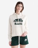 Roots Organic Original Kanga Hoodie - EGRET