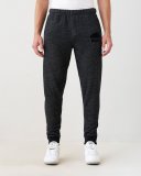 Roots Organic Park Slim Sweatpant - BLACK PEPPER