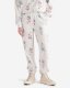 Roots Cooper Floral Sweatpant - COCONUT WHITE