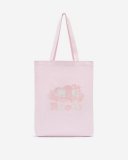 Roots Cooper Plaid Tote - PINK MIX