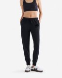 Roots Organic Original Slim Cuff Sweatpant - BLACK