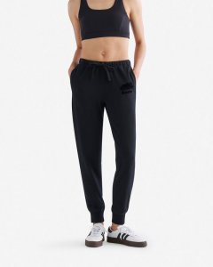 Roots Organic Original Slim Cuff Sweatpant - BLACK