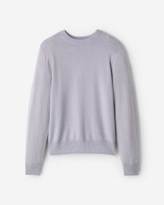 Roots Merino Seamless Crew - EARL GREY MIX