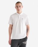 Roots Active Pique Polo - WHITE