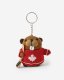 Roots Hockey Beaver Keychain - GRIZZLY BROWN