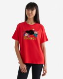 Roots Womens Lunar New Year T-Shirt - RACING RED