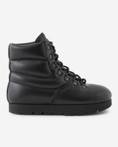 Roots Puff Boot - BLACK