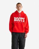 Roots Retro Kanga Hoodie - CARDINAL RED