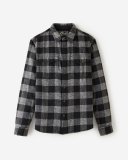 Roots Park Plaid Shirt - SALT & PEPPER