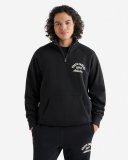 Roots 1973 Athletics Half Zip Stein - BLACK