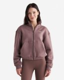 Roots Cloud Cropped Jacket - CINDER BROWN