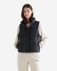 Roots Down Puffer Vest - BLACK