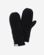 Roots Cozy Knit Mitten - BLACK