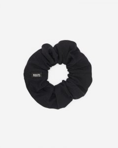 Roots Renew Scrunchie - BLACK