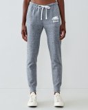 Roots Slim Cuff Sweatpant Short (26 Inch Inseam) - SALT & PEPPER