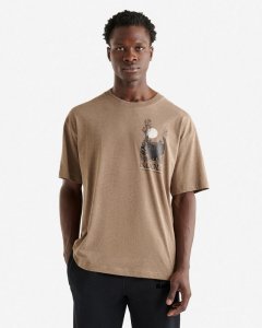 Roots Mens Winter Wilds T-Shirt - HONEYCOMB BROWN MIX