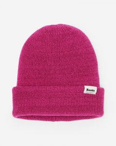 Roots Cozy Knit Toque - DRAGONFRUIT PINK