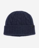 Roots Larkin Cable Wool Toque - NAVY MIX