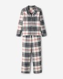 Roots Womens Inglenook Pajama Set - SMOKE LAKE
