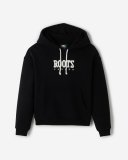 Roots Retro Hoodie - BLACK