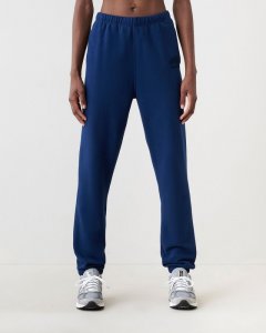 Roots Organic Cooper High Waisted Sweatpant - TRUE NAVY