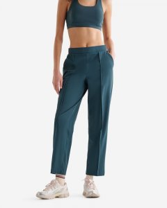 Roots Anywhere 7/8 Pull On Pant - FOREST TEAL