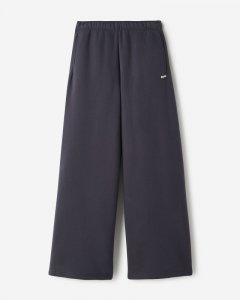 Roots Cloud Wide Leg Sweatpant - GRAPHITE GREY