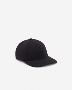 Roots Nylon Baseball Cap - BLACK
