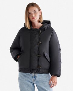 Roots Sienna Short Down Puffer - BLACK