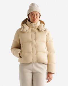 Roots Down Short Puffer - TRUE KHAKI