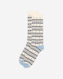 Roots Adult Wilderness Boot Sock - SEEDPEARL CREAM