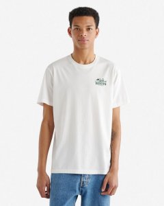 Roots Mens Fork Lake T-Shirt - EGRET