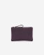 Roots Medium Zip Pouch Cloud - DEEP PURPLE