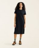 Roots Amelia Midi Dress - BLACK