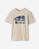 Roots Mens Cooper Plaid T-Shirt - FLAXSEED MIX