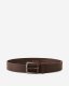 Roots Everyday Belt - DK BROWN