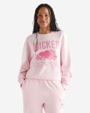 Roots X Wicked Relaxed Crew - BUBBLE PINK