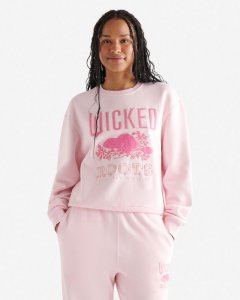 Roots X Wicked Relaxed Crew - BUBBLE PINK