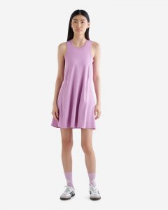 Roots Renew Tank Mini Dress - PETAL PURPLE MIX