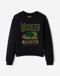 Roots X Wicked Relaxed Crew - BLACK