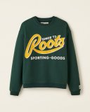 Roots Sporting Goods Relaxed Crew Sweatshirt - VARSITY GREEN Roots Sporting Goods Relaxed Crew Sweatshirt - VARSITY GREEN