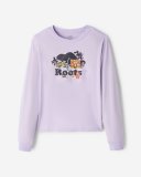 Roots Womens Winter Cooper Long Sleeve T-Shirt - ORCHID PETAL