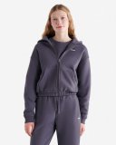 Roots Cloud Full Zip Hoodie - GRAPHITE GREY