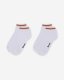 Roots Adult Cotton Cabin Ped Sock 2 Pack - WHITE